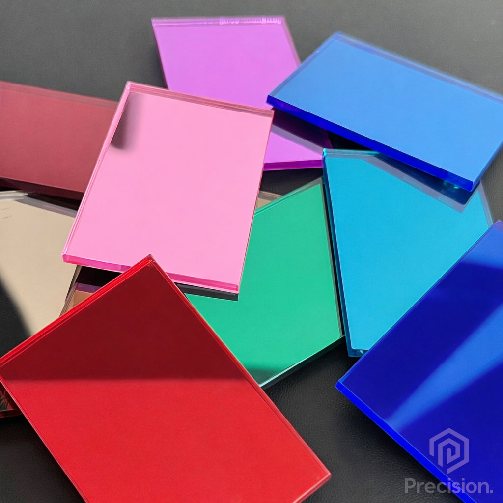 Mirrored Coloured Acrylic