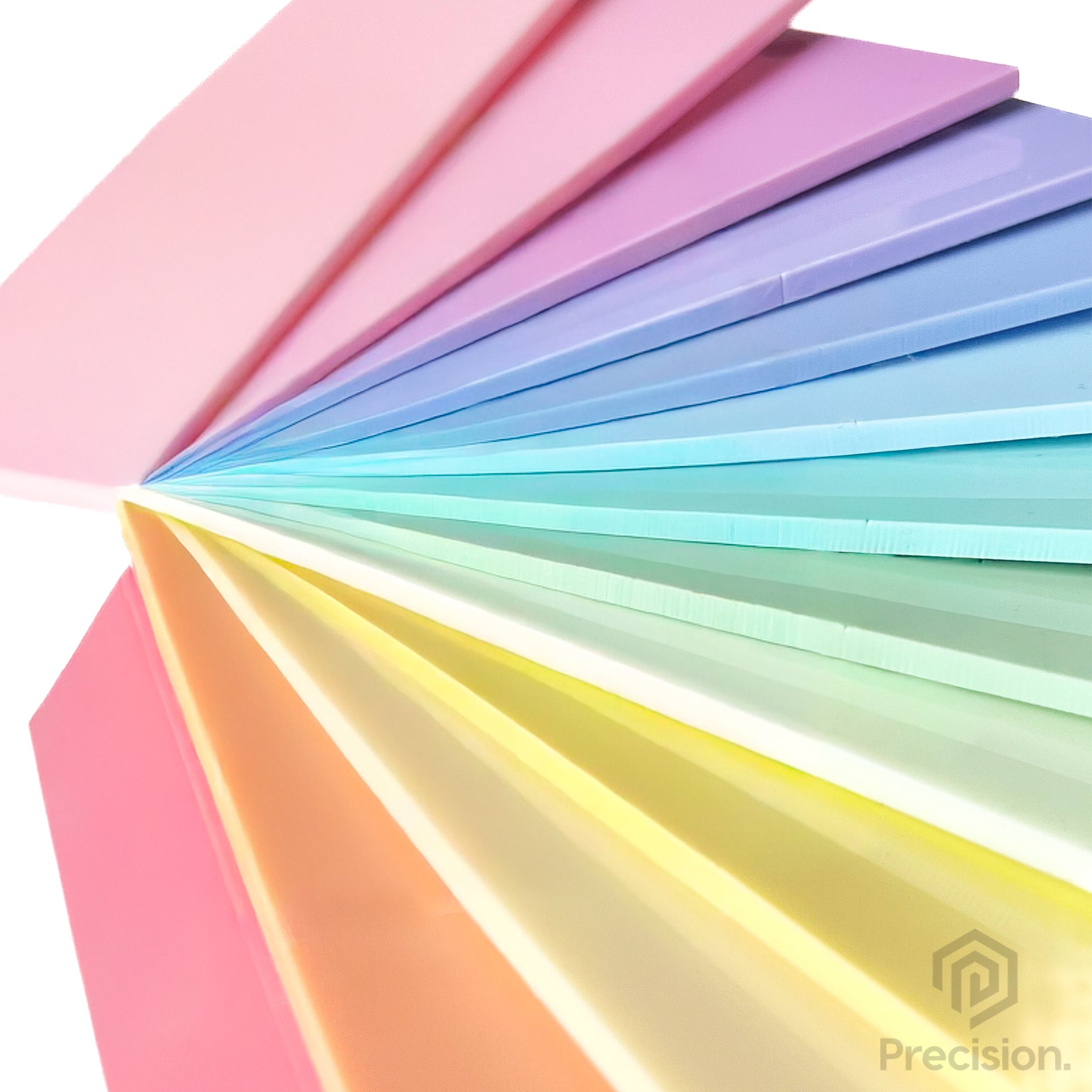 Pastel Coloured Acrylic